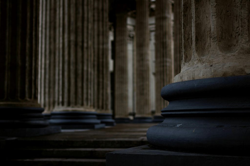 Concrete Pillars in Close Up Shot - for the Remarkable Content System